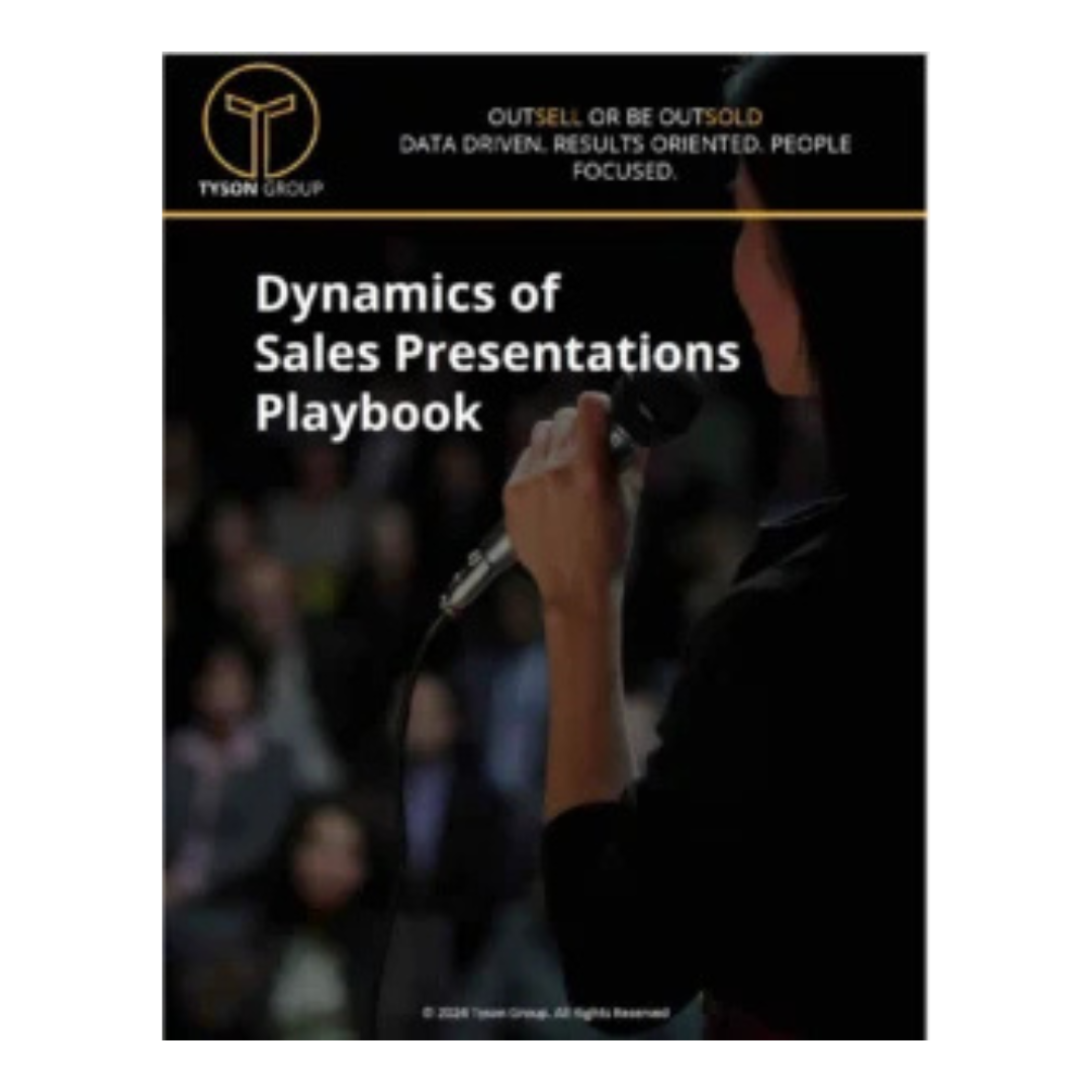 Dynamics of sales presentation playbook cover