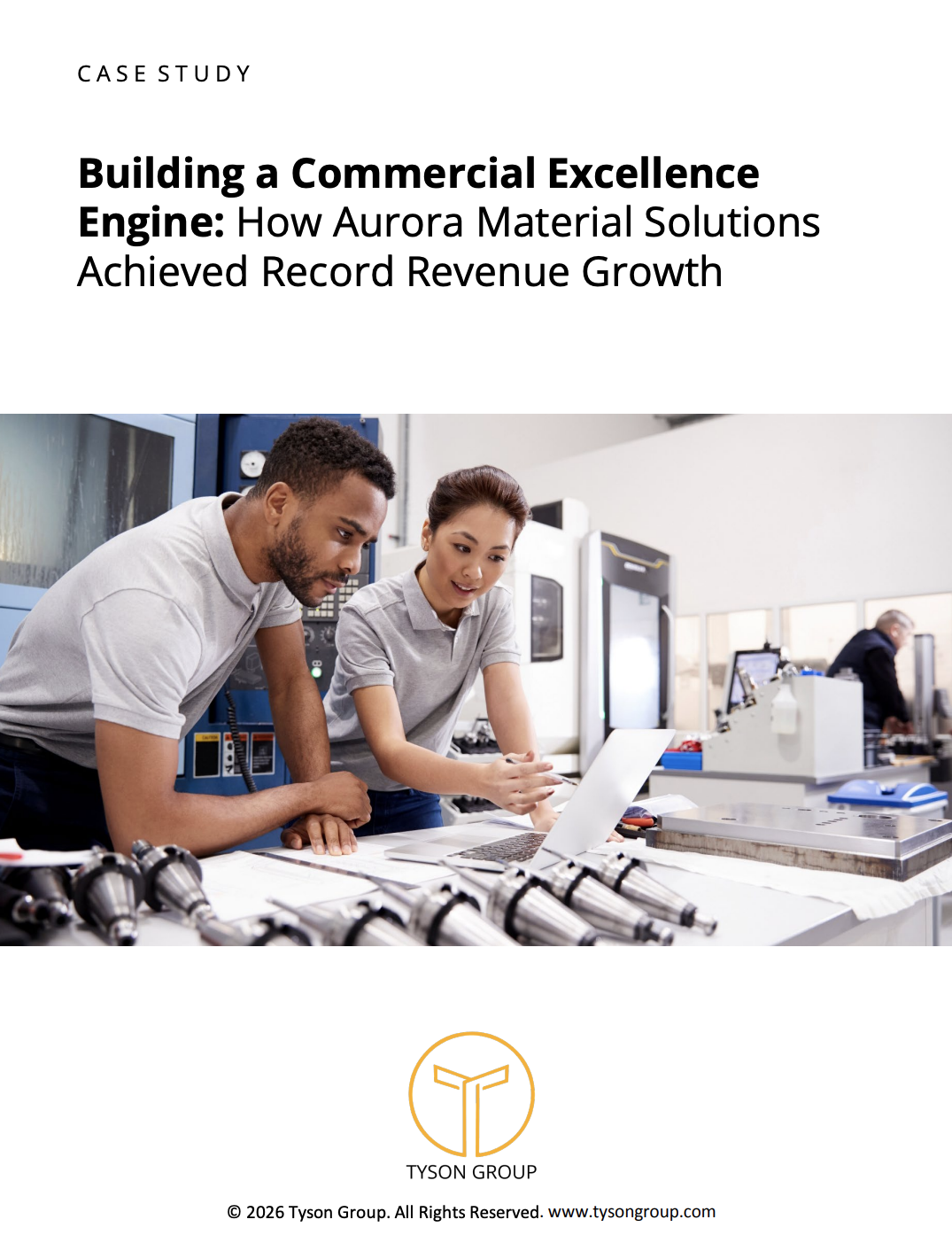 Building a Commercial Excellence Engine Case Study Cover